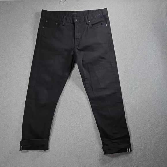Uniqlo Jeans Selvedge Stretch Straight 33x28 - Picture 1 of 9